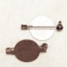 Support de broche avec plateau - 16mm - Cuivré