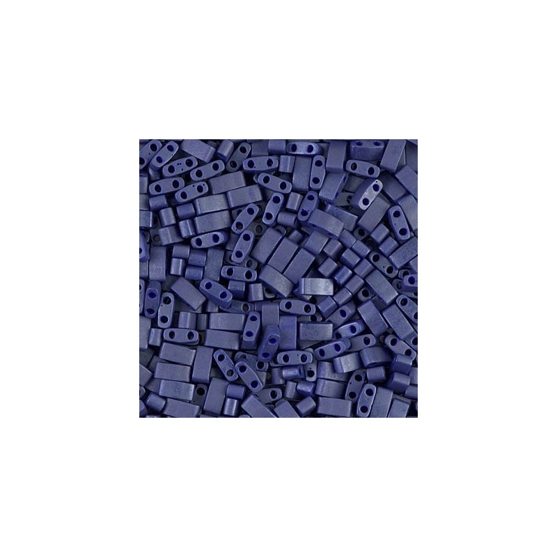 MHTL-2075 Miyuki Half Tila 5x2,3mm - Opaque Cobalt Luster Mat - 5g