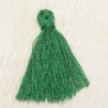 Pompon de fil de coton - 30 à 40 mm - Vert Foncé