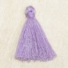 Pompon de fil de coton - 30 à 40 mm - Violet Parme