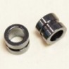 Perle - Acier Inoxydable - Cylindre - 10x8mm - Hématite