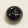 Perle - Acier Inoxydable - Ronde - 8mm - Noir