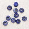 Perles Magiques Rondes 4mm - Lot de 10 Perles - Bleu Marine