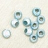 Perles Magiques Rondes 4mm - Lot de 10 Perles - Bleu Turquoise