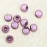 Perles Magiques Rondes 4mm - Lot de 10 Perles - Violet