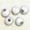 Perles Magiques Rondes 8mm - Lot de 5 Perles - Argenté