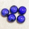 Perles Magiques Rondes 8mm - Lot de 5 Perles - Bleu Marine