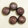 Perles Magiques Rondes 8mm - Lot de 5 Perles - Marron