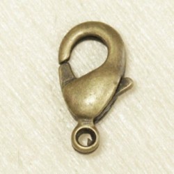 Fermoir Mousqueton 10mm - Bronze