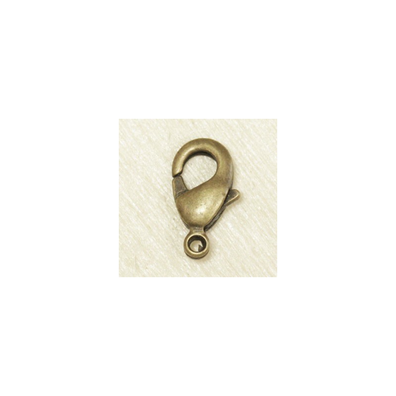 Fermoir Mousqueton 10mm - Bronze