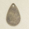 Sequin en métal - Goutte - 15x10mm - Bronze