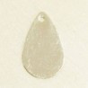 Sequin en métal - Goutte - 15x10mm - Doré