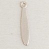 Sequin en métal - Larme - 14x3mm - Rose gold