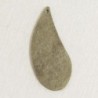 Sequin en métal - Larme - 28x12mm - Bronze