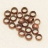 Perles à écraser 2,5mm  - Cuivre - Lot de 20