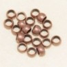 Perles à écraser 4mm  - Cuivre - Lot de 20