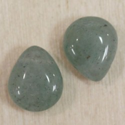 Perle en Aventurine - Goutte 12*12mm - Pierre naturelle ou Gemme