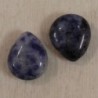 Perle en Sodalite - Goutte 12*12mm - Pierre naturelle ou Gemme