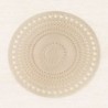 Connecteur Laser Cut - Rond - 28mm - Gold rose