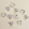 Embouts pour chaîne boule - 3mm - Argenté - Lot de 10