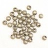 Perles métal - Rondes 006 - 3mm - Bronze - Lot de 100