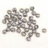 Perles métal - Rondes 010 - 3mm - Hématite - Lot de 100