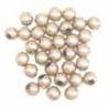 Perles métal - Rondes 015 - 4mm - Cuivré - Lot de 100