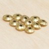 Perles métal - Rondelles 042 - 6x2mm - Doré - Lot de 10