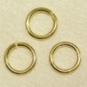 Anneaux de jonction 7mm  - Doré - Lot de 10