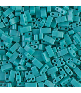 MHTL-0412 Miyuki Half Tila 5x2,3mm - Opaque Turquoise - 5g