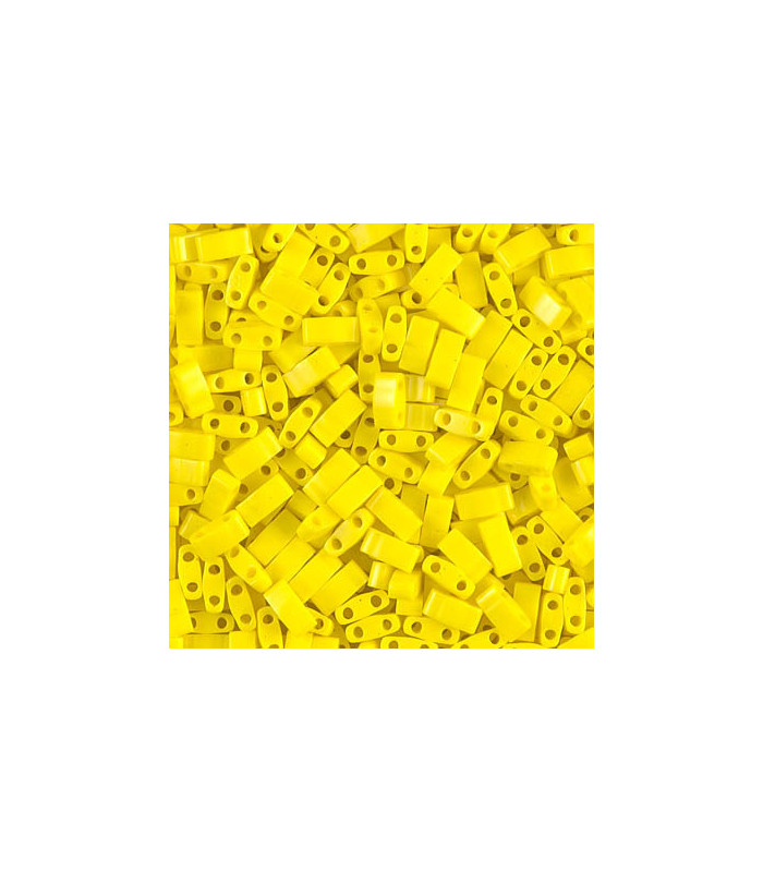 MHTL-404 Miyuki Half Tila 5x2,3mm - Opaque Yellow - 5g