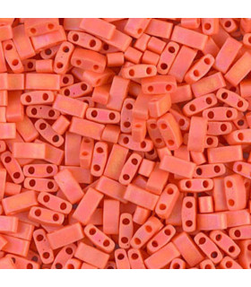 MHTL-0406FR Miyuki Half Tila 5x2,3mm - Opaque Matte Orange - 5g