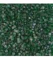 MHTL-4507 Miyuki Half Tila 5x2,3mm - Transparent Picasso Green - 5g