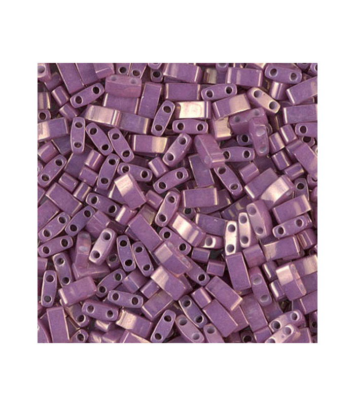 MHTL-1867 Miyuki Half Tila 5x2,3mm - Opaque Dark Orchid Luster - 5g