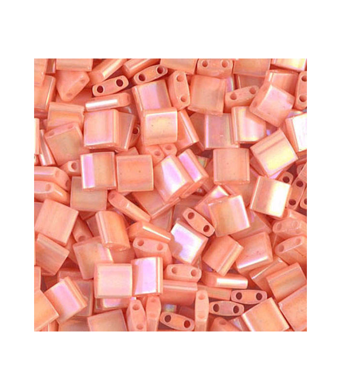 MTL-0596 Miyuki Tila 5x5mm - Opaque Rose Tea Luster - 5g