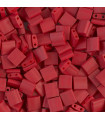 MTL-2040 Miyuki Tila 5x5mm - Matted Metallic  Brick Red - 5g