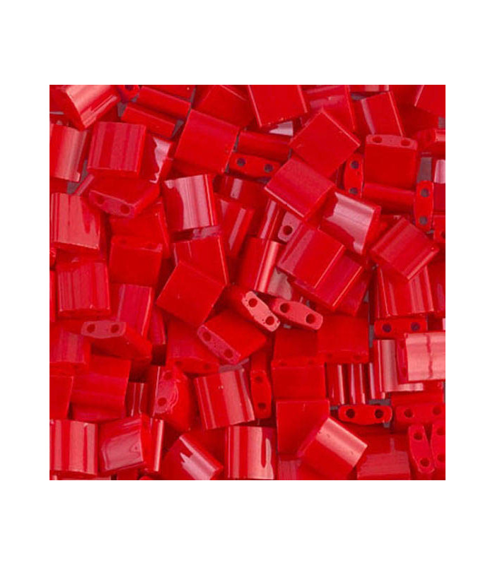 MTL-0408 Miyuki Tila 5x5mm - Opaque Red - 5g