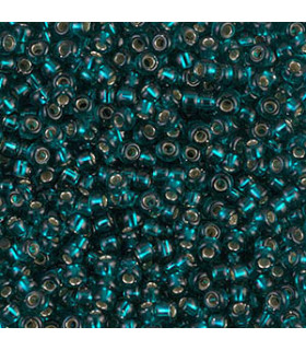 MR8-0030 Miyuki Rocailles 8/0 - Silverlined Dark Teal - 8g