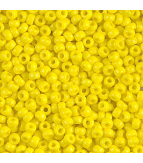 MR8-0404 Miyuki Rocailles 8/0 - Opaque Yellow - 8g