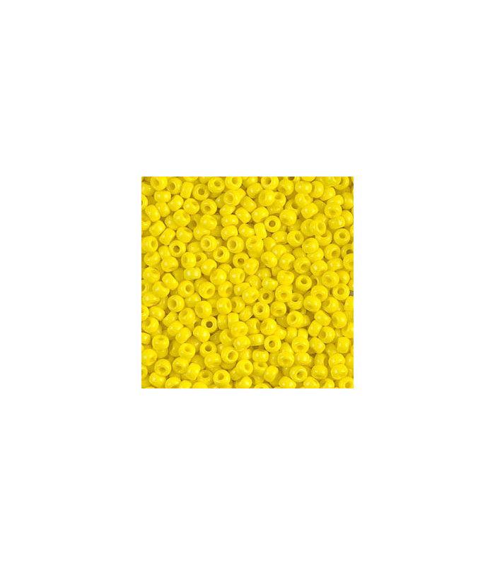 MR8-0404 Miyuki Rocailles 8/0 - Opaque Yellow - 8g