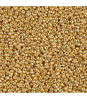 MR15-4202 Miyuki Rocailles 15/0 - Duracoat Galvanized Gold - 8g
