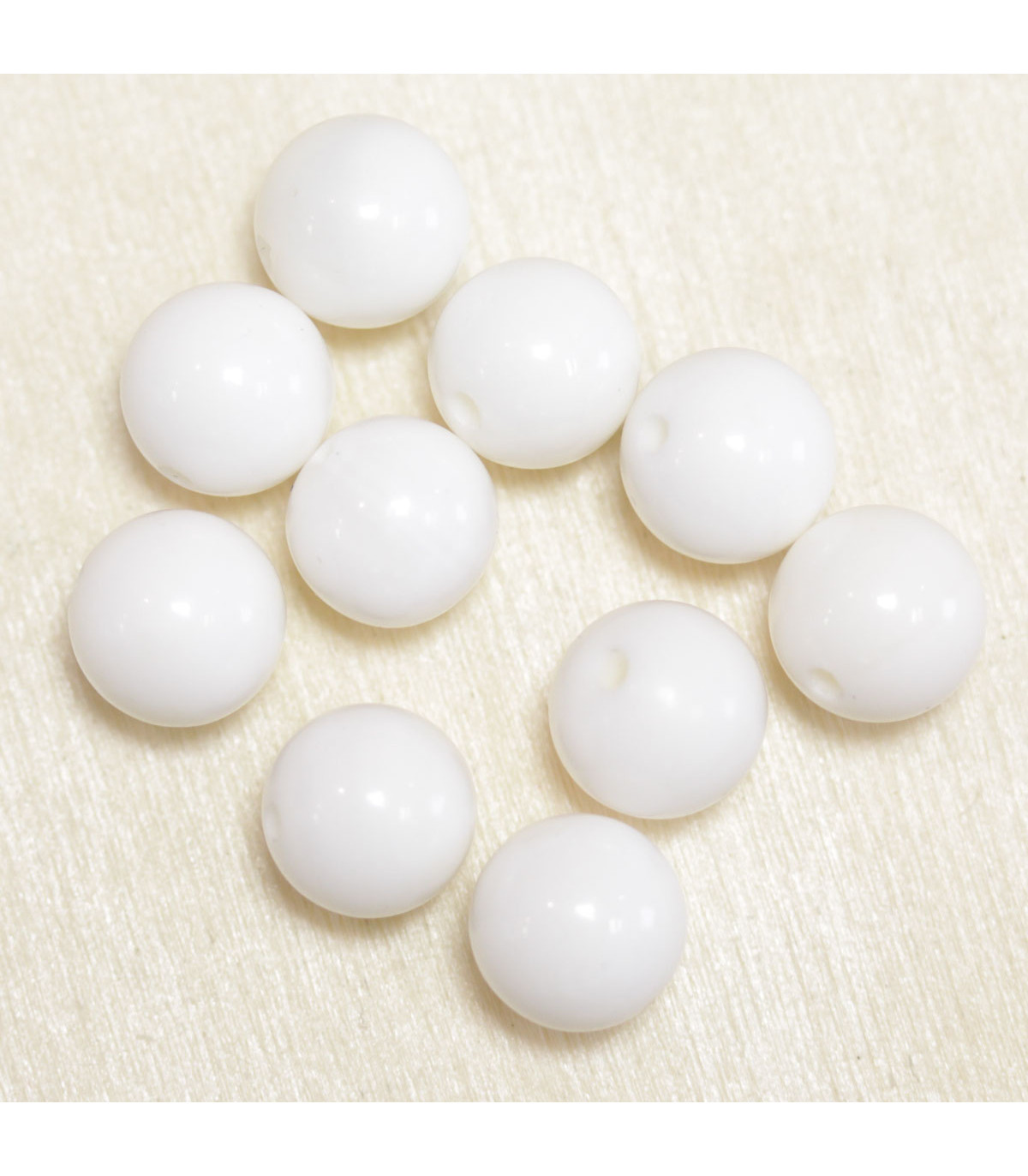 Colle 8mm Perles Pierre Naturelles Pierre Perles Diy Perle Kit