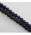 Fil de 38cm en Perles en pierre naturelle - BlueStone (Synthèse) - 6mm