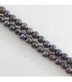 Perles rondes en Bronzite - 4mm - Fil de 38cm - Pierre naturelle ou Gemme