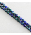 Fil de 38cm en Perles en pierre naturelle - Chrysocolle Azurite - 4mm