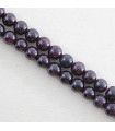 Perles rondes en Grenat - 6mm - Fil de 38cm - Pierre naturelle ou Gemme