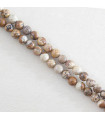 Perles rondes en Jaspe Paysage - 4mm - Fil de 38cm - Pierre naturelle ou Gemme
