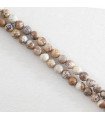 Perles rondes en Jaspe Paysage - 4mm - Fil de 38cm - Pierre naturelle ou Gemme