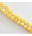Fil de 38cm en Perles en pierre naturelle - Jaspe Perse - 6mm