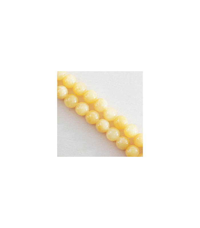 Fil de 38cm en Perles en pierre naturelle - Jaspe Perse - 8mm